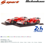 Modelauto 1:43 | Spark S8613-S8614 | Glickenhaus Racing 007 LMH 2-car set 2022 #708 & #709 - R.Briscoe - P.Derani - F.Mailleux - O.Pla - R.Dumas - R.Westbrook Modelauto 1:43 | Spark S8613-S8614 | Glickenhaus Racing 007 LMH 2-car set 2022 #708 & #709 - R.Briscoe - P.Derani - F.Mailleux - O.Pla - R.Dumas - R.Westbrook