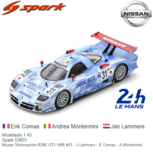 Modelauto 1:43 | Spark S3631 | Nissan Motorsports R390 GT1 1998 #31 - J.Lammers - E.Comas - A.Montermini Modelauto 1:43 | Spark S3631 | Nissan Motorsports R390 GT1 1998 #31 - J.Lammers - E.Comas - A.Montermini