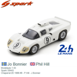 Modelauto 1:43 | Spark S9443 | Chaparral 2D 1966 #9 - P.Hill - J.Bonnier Modelauto 1:43 | Spark S9443 | Chaparral 2D 1966 #9 - P.Hill - J.Bonnier