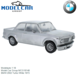 Modelauto 1:18 | Model Car Group MCG18148 | BMW 2002 Turbo White 1973 Modelauto 1:18 | Model Car Group MCG18148 | BMW 2002 Turbo White 1973