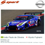 Modelauto 1:43 | Spark SGT050 | REALIZE NISSAN MECHANIC CHALLENGE KONDO RACING GT-R 2022 #56 - J.de Oliveira - K.Fujinami Modelauto 1:43 | Spark SGT050 | REALIZE NISSAN MECHANIC CHALLENGE KONDO RACING GT-R 2022 #56 - J.de Oliveira - K.Fujinami