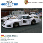 Modelauto 1:18 | Model Car Group 18805R | Porsche 935 J | Joest Racing 1981 #66 - J.Mass Modelauto 1:18 | Model Car Group 18805R | Porsche 935 J | Joest Racing 1981 #66 - J.Mass