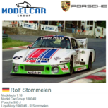 Modelauto 1:18 | Model Car Group 18804R | Porsche 935 J | Liqui Moly 1980 #6 - R.Stommelen Modelauto 1:18 | Model Car Group 18804R | Porsche 935 J | Liqui Moly 1980 #6 - R.Stommelen