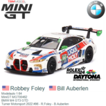 Modelauto 1:64 | MiniGT MGT00462 | BMW M4 GT3 GTD | Turner Motorsport 2022 #96 - R.Foley - B.Auberlen Modelauto 1:64 | MiniGT MGT00462 | BMW M4 GT3 GTD | Turner Motorsport 2022 #96 - R.Foley - B.Auberlen