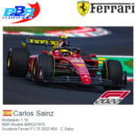 Modelauto 1:18 | BBR Models BBR221875 | Scuderia Ferrari F1-75 2022 #55 - C.Sainz Modelauto 1:18 | BBR Models BBR221875 | Scuderia Ferrari F1-75 2022 #55 - C.Sainz