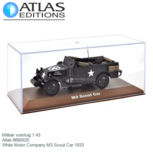 Militair voertuig 1:43 | Atlas 6690020 | White Motor Company M3 Scout Car 1933 Militair voertuig 1:43 | Atlas 6690020 | White Motor Company M3 Scout Car 1933