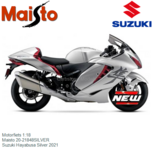 Motorfiets 1:18 | Maisto 20-21848SILVER | Suzuki Hayabusa Silver 2021 Motorfiets 1:18 | Maisto 20-21848SILVER | Suzuki Hayabusa Silver 2021
