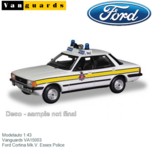 Modelauto 1:43 | Vanguards VA15003 | Ford Cortina Mk.V. Essex Police Modelauto 1:43 | Vanguards VA15003 | Ford Cortina Mk.V. Essex Police