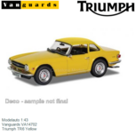Modelauto 1:43 | Vanguards VA14702 | Triumph TR6 Yellow Modelauto 1:43 | Vanguards VA14702 | Triumph TR6 Yellow
