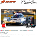 Modelauto 1:43 | Spark US278 | Ally Cadillac Racing DPiV.R 2021 #48 - M.Rockenfeller - S.Pagenaud - K.Kobayashi - J.Johnson Modelauto 1:43 | Spark US278 | Ally Cadillac Racing DPiV.R 2021 #48 - M.Rockenfeller - S.Pagenaud - K.Kobayashi - J.Johnson