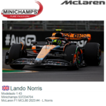 Modelauto 1:43 | Minichamps 537234704 | McLaren F1 MCL60 2023 #4 - L.Norris Modelauto 1:43 | Minichamps 537234704 | McLaren F1 MCL60 2023 #4 - L.Norris