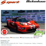 Modelauto 1:43 | Spark SG763 | Glickenhaus Racing SCG004C 2021 #704 - T.Mutsch - F.Fernandez-Laser - F.Mailleux - R.Westbrook Modelauto 1:43 | Spark SG763 | Glickenhaus Racing SCG004C 2021 #704 - T.Mutsch - F.Fernandez-Laser - F.Mailleux - R.Westbrook