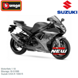 Motorfiets 1:18 | Bburago 18-51088 | Suzuki GSX-R 1000 R Motorfiets 1:18 | Bburago 18-51088 | Suzuki GSX-R 1000 R