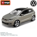 Modelauto 1:43 | Bburago 18-30233GREY | Volkswagen Polo V Gti Metallic Grey Modelauto 1:43 | Bburago 18-30233GREY | Volkswagen Polo V Gti Metallic Grey