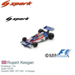 Modelauto 1:43 | Spark S2764 | Hesketh 308E 1977 #24 - R.Keegan Modelauto 1:43 | Spark S2764 | Hesketh 308E 1977 #24 - R.Keegan