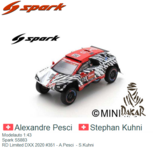 Modelauto 1:43 | Spark S5883 | RD Limited DXX 2020 #351 - A.Pesci - S.Kuhni Modelauto 1:43 | Spark S5883 | RD Limited DXX 2020 #351 - A.Pesci - S.Kuhni