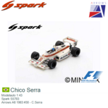 Modelauto 1:43 | Spark S5783 | Arrows A6 1983 #30 - C.Serra Modelauto 1:43 | Spark S5783 | Arrows A6 1983 #30 - C.Serra