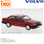 Modelauto 1:43 | IXO-Models CLC498N.22 | Volvo 940 Turbo Red 1990 Modelauto 1:43 | IXO-Models CLC498N.22 | Volvo 940 Turbo Red 1990