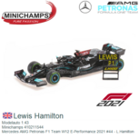 Modelauto 1:43 | Minichamps 410211544 | Mercedes AMG Petronas F1 Team W12 E-Performance 2021 #44 - L.Hamilton Modelauto 1:43 | Minichamps 410211544 | Mercedes AMG Petronas F1 Team W12 E-Performance 2021 #44 - L.Hamilton