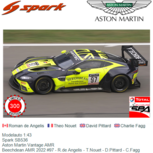 Modelauto 1:43 | Spark SB536 | Aston Martin Vantage AMR | Beechdean AMR 2022 #97 - R.de Angelis - T.Nouet - D.Pittard - C.Fagg Modelauto 1:43 | Spark SB536 | Aston Martin Vantage AMR | Beechdean AMR 2022 #97 - R.de Angelis - T.Nouet - D.Pittard - C.Fagg