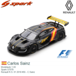 Modelauto 1:43 | Spark S7078 | Renault R.S. 01 2018 #55 - C.Sainz Modelauto 1:43 | Spark S7078 | Renault R.S. 01 2018 #55 - C.Sainz