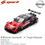 Modelauto 1:43 | Spark SGT058 | Nissan Z Nismo GT3 | NISMO 2023 #23 - R.Quintarelli - T.Matsuda Modelauto 1:43 | Spark SGT058 | Nissan Z Nismo GT3 | NISMO 2023 #23 - R.Quintarelli - T.Matsuda