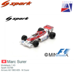Modelauto 1:43 | Spark S5789 | Arrows A6 1983 #29 - M.Surer Modelauto 1:43 | Spark S5789 | Arrows A6 1983 #29 - M.Surer