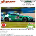 Modelauto 1:43 | Spark SG911 | Aston Martin Vantage AMR GT4 | PRO Sport Racing 2023 #79 - G.Dumarey - A.Mies - A.Patzelt - H.Sasse Modelauto 1:43 | Spark SG911 | Aston Martin Vantage AMR GT4 | PRO Sport Racing 2023 #79 - G.Dumarey - A.Mies - A.Patzelt - H.Sasse