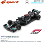 Modelauto 1:18 | Spark 18S577 | Mercedes AMG Petronas Formula One Team W12 E-Performance 2021 #77 - V.Bottas Modelauto 1:18 | Spark 18S577 | Mercedes AMG Petronas Formula One Team W12 E-Performance 2021 #77 - V.Bottas