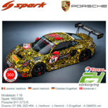 Modelauto 1:18 | Spark 18SG063 | Porsche 911 GT3 R | Dinamic GT SRL 2023 #54 - L.Vanthoor - L.Heinrich - C.Engelhart - A.Güven Modelauto 1:18 | Spark 18SG063 | Porsche 911 GT3 R | Dinamic GT SRL 2023 #54 - L.Vanthoor - L.Heinrich - C.Engelhart - A.Güven