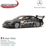 Modelauto 1:43 | Minichamps 400023202 | Mercedes Benz CLK AMG | H.W.A 2002 #2 - J.Alesi Modelauto 1:43 | Minichamps 400023202 | Mercedes Benz CLK AMG | H.W.A 2002 #2 - J.Alesi