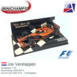 Modelauto 1:43 | Minichamps 400010014 | Arrows A22 2001 #14 - J.Verstappen Modelauto 1:43 | Minichamps 400010014 | Arrows A22 2001 #14 - J.Verstappen