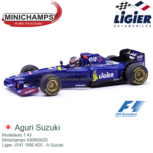 Modelauto 1:43 | Minichamps 430950025 | Ligier JS41 1995 #25 - A.Suzuki Modelauto 1:43 | Minichamps 430950025 | Ligier JS41 1995 #25 - A.Suzuki