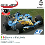 Modelauto 1:18 | Minichamps 117050106 | Renault R25 2005 #6 - G.Fisichella Modelauto 1:18 | Minichamps 117050106 | Renault R25 2005 #6 - G.Fisichella