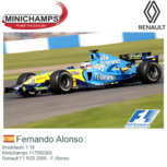 Modelauto 1:18 | Minichamps 117050305 | Renault F1 R25 2005 - F.Alonso Modelauto 1:18 | Minichamps 117050305 | Renault F1 R25 2005 - F.Alonso