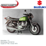 Motorfiets 1:12 | Minichamps 122162104 | Suzuki GT 750 J Groen 1973 Motorfiets 1:12 | Minichamps 122162104 | Suzuki GT 750 J Groen 1973