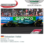 Modelauto 1:18 | Minichamps 117220305 | Aston Martin F1 AMR22 2022 #5 - S.Vettel Modelauto 1:18 | Minichamps 117220305 | Aston Martin F1 AMR22 2022 #5 - S.Vettel