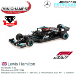 Modelauto 1:43 | Minichamps 410212044 | Mercedes AMG Petronas F1 Team W12 E-Performance 2021 #44 - L.Hamilton Modelauto 1:43 | Minichamps 410212044 | Mercedes AMG Petronas F1 Team W12 E-Performance 2021 #44 - L.Hamilton