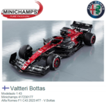 Modelauto 1:43 | Minichamps 417230177 | Alfa Romeo F1 C43 2023 #77 - V.Bottas Modelauto 1:43 | Minichamps 417230177 | Alfa Romeo F1 C43 2023 #77 - V.Bottas