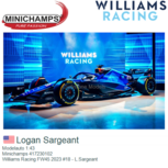 Modelauto 1:43 | Minichamps 417230102 | Williams Racing FW45 2023 #18 - L.Sargeant Modelauto 1:43 | Minichamps 417230102 | Williams Racing FW45 2023 #18 - L.Sargeant