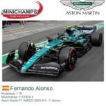 Modelauto 1:18 | Minichamps 117230314 | Aston Martin F1 AMR23 2023 #14 - F.Alonso Modelauto 1:18 | Minichamps 117230314 | Aston Martin F1 AMR23 2023 #14 - F.Alonso