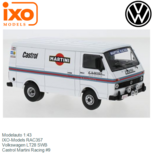Modelauto 1:43 | IXO-Models RAC357 | Volkswagen LT28 SWB | Castrol Martini Racing #9 Modelauto 1:43 | IXO-Models RAC357 | Volkswagen LT28 SWB | Castrol Martini Racing #9