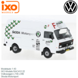 Modelauto 1:43 | IXO-Models RAC412.22 | Volkswagen LT45 LWB | Skoda Motorsport Modelauto 1:43 | IXO-Models RAC412.22 | Volkswagen LT45 LWB | Skoda Motorsport