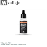 | Vallejo VAL 70510 | Acryllak Model Color Glossy Varnish #17ml | Vallejo VAL 70510 | Acryllak Model Color Glossy Varnish #17ml