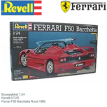 Bouwpakket 1:24 | Revell 07376 | Ferrari F50 Barchetta Rood 1995 Bouwpakket 1:24 | Revell 07376 | Ferrari F50 Barchetta Rood 1995