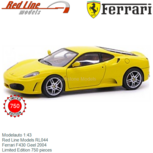 Modelauto 1:43 | Red Line Models RL044 | Ferrari F430 Geel 2004 Modelauto 1:43 | Red Line Models RL044 | Ferrari F430 Geel 2004