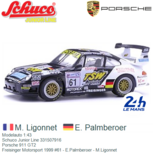 Modelauto 1:43 | Schuco Junior Line 331507916 | Porsche 911 GT2 | Freisinger Motorsport 1999 #61 - E.Palmberoer - M.Ligonnet Modelauto 1:43 | Schuco Junior Line 331507916 | Porsche 911 GT2 | Freisinger Motorsport 1999 #61 - E.Palmberoer - M.Ligonnet
