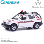 Modelauto 1:43 | Cararama 22049 | Mercedes Benz M Klasse #112 Modelauto 1:43 | Cararama 22049 | Mercedes Benz M Klasse #112