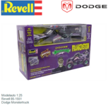 Modelauto 1:25 | Revell 85-1551 | Dodge Monstertruck Modelauto 1:25 | Revell 85-1551 | Dodge Monstertruck