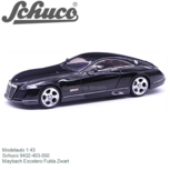 Modelauto 1:43 | Schuco 9432-403-050 | Maybach Excelero Fulda Zwart Modelauto 1:43 | Schuco 9432-403-050 | Maybach Excelero Fulda Zwart